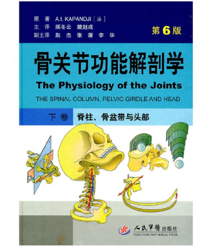 《骨关节功能解剖学》第6版(下卷脊柱、骨盆带与头部)PDF电子版免费下载